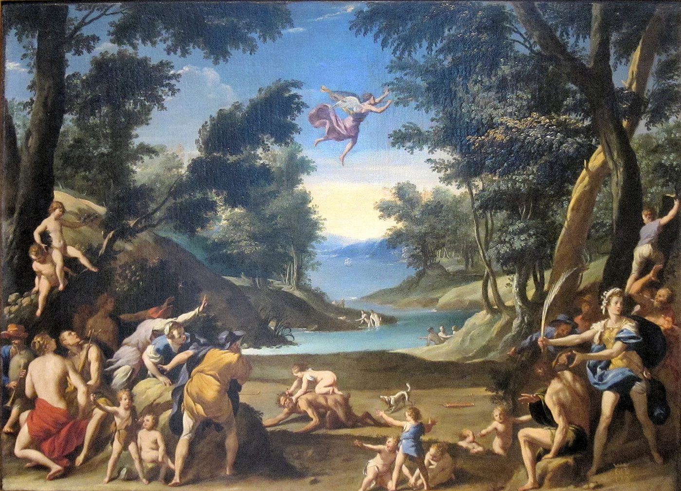 cupid and pan